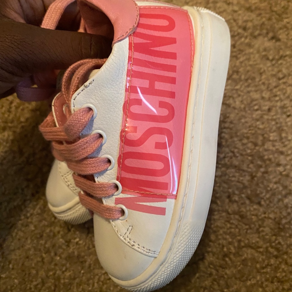 Moschino toddler shoes